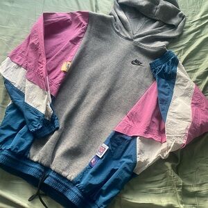 Nike Multicolor Windbreaker Hoodie